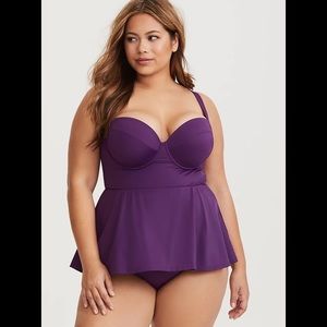 Torrid plus size swim suit
